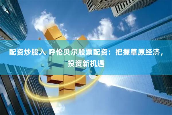 配资炒股入 呼伦贝尔股票配资：把握草原经济，投资新机遇