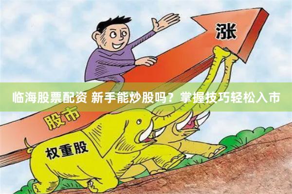 临海股票配资 新手能炒股吗？掌握技巧轻松入市